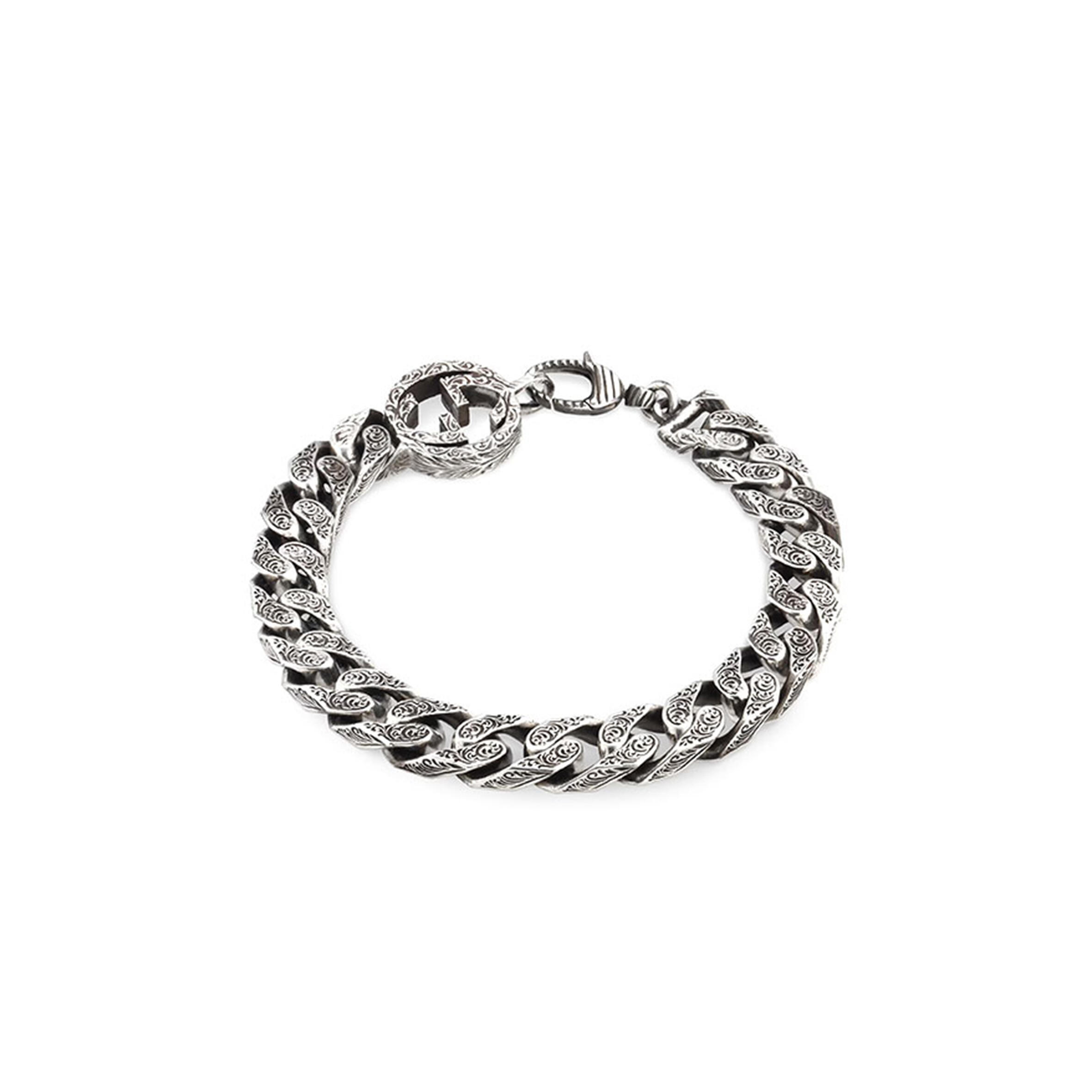 Gvc*1 interlocking chain bracelet 454285